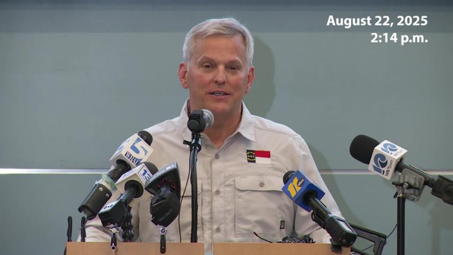 Governor Josh Stein Hurricane Erin Press Conference