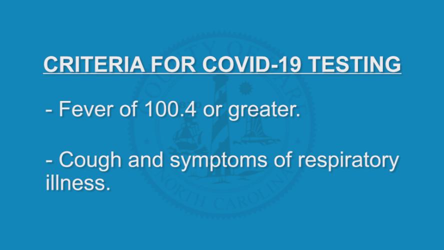 Dare County COVID-19 Update April 6, 2020 3:30pm