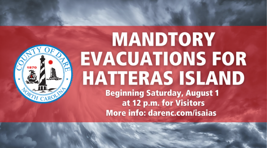 Mandatory Evacuation Announcement August 1, 2020