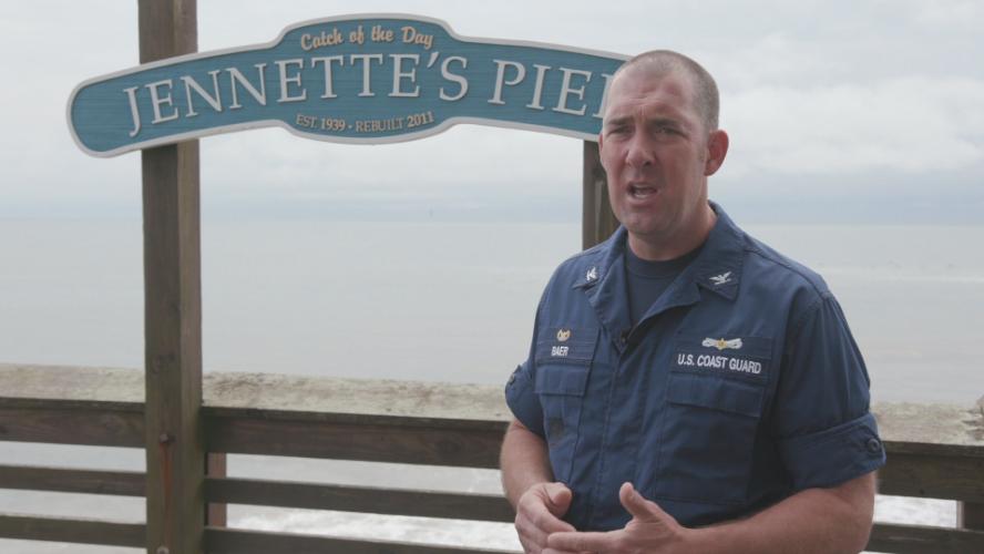 USCG Lifesaving Award Presented to Austin Fallon