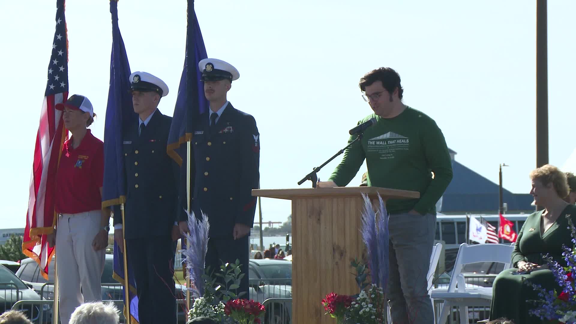 Thumbnail image for Dare County - The Wall That Heals Opening Ceremony